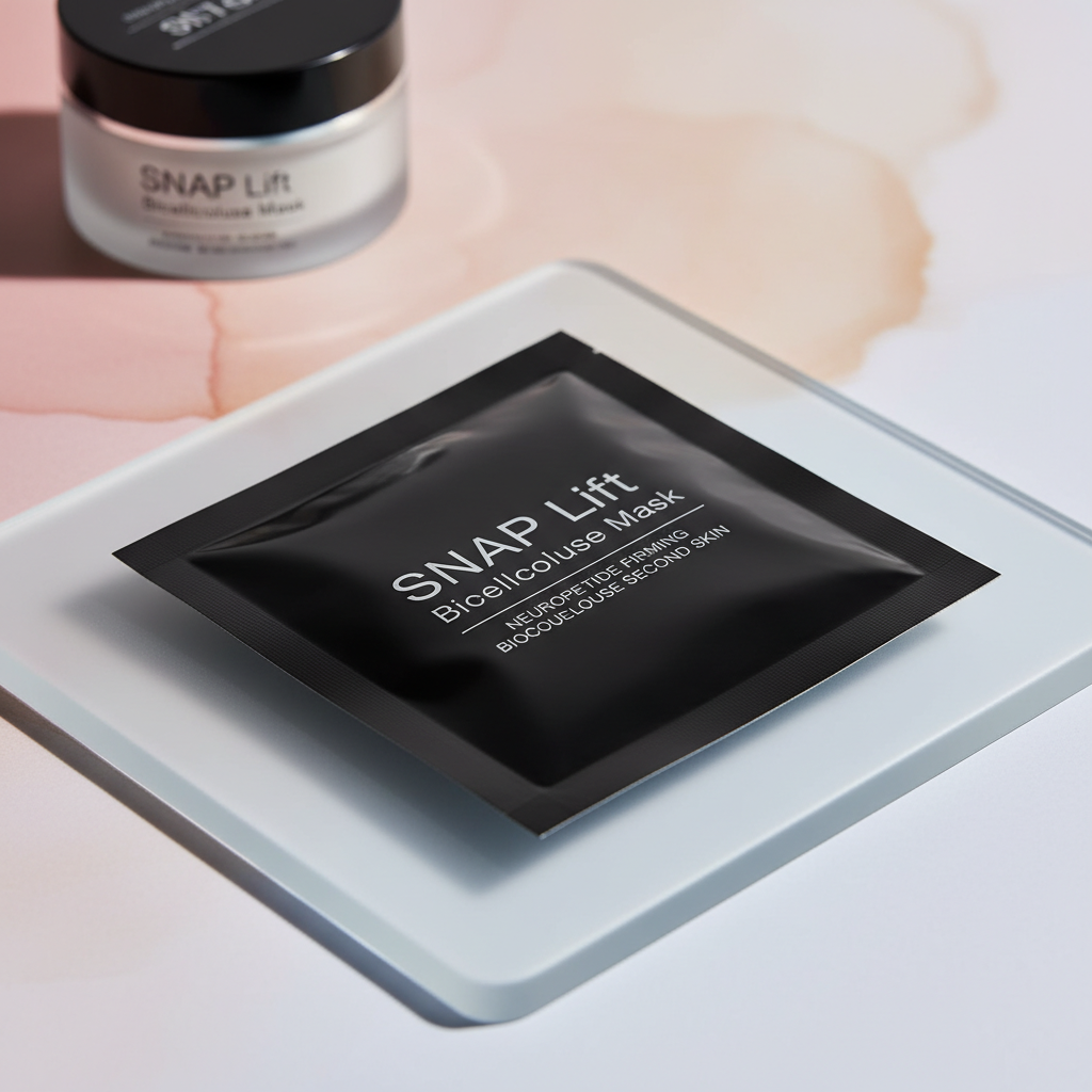 SNAP Lift Biocellulose Mask – Glass Tray Edition