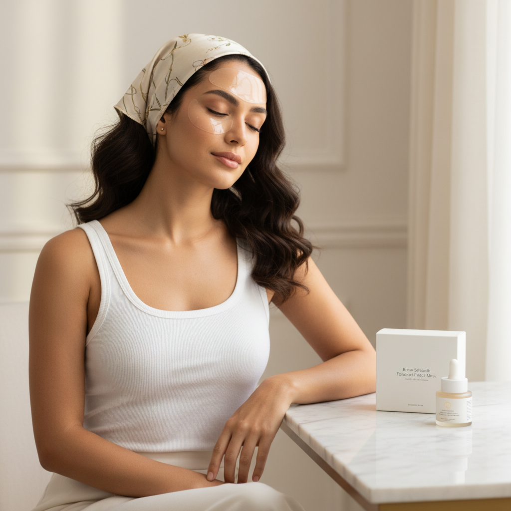 Brow Smooth Forehead Patch – Mint Seal Edition